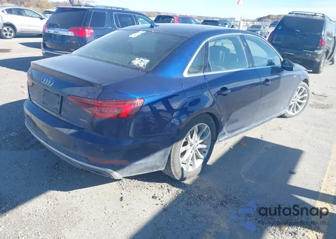 2019 Audi A4 45 Premium from USA, damaged, VIN WAUENAF48KN018367